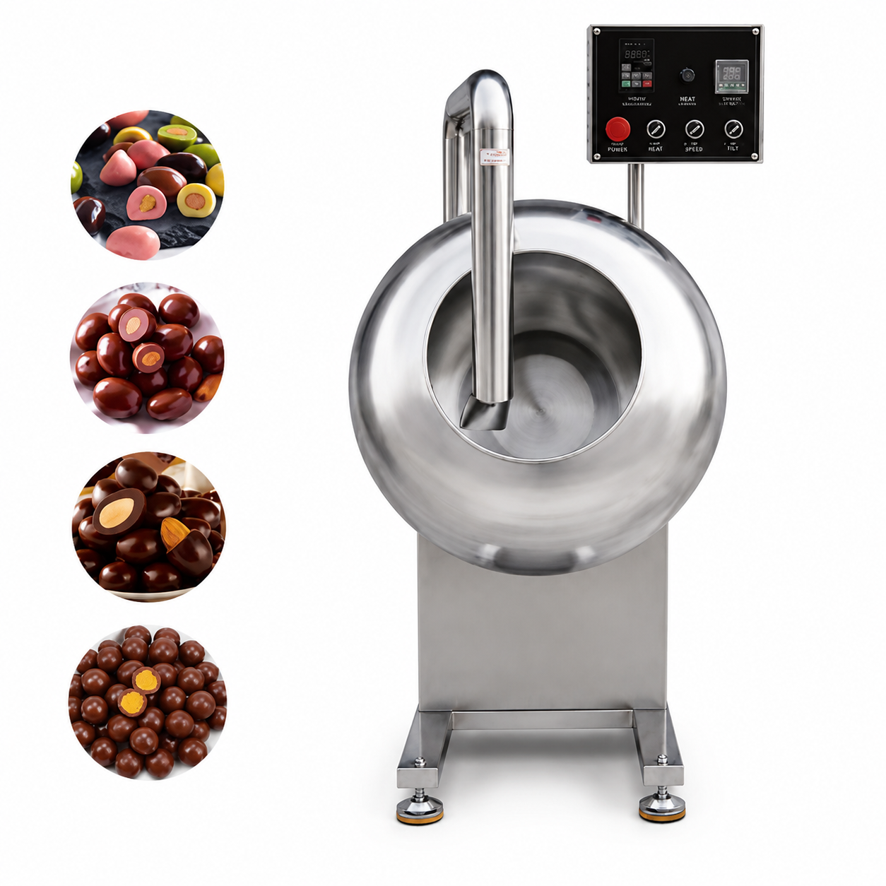 How Does a Chocolate Coating Pan Improve Candy and Nut Production Efficiency?