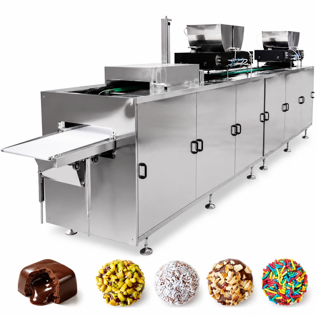 How a Dual-Head Chocolate Depositing Production Line Improves Chocolate Manufacturing Efficiency
