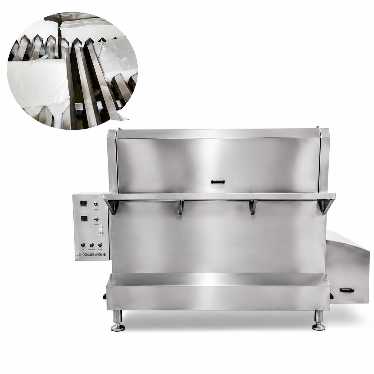 Industrial Cocoa Liquor Melting Tank for Chocolate Production with 304 Stainless Steel Heating System