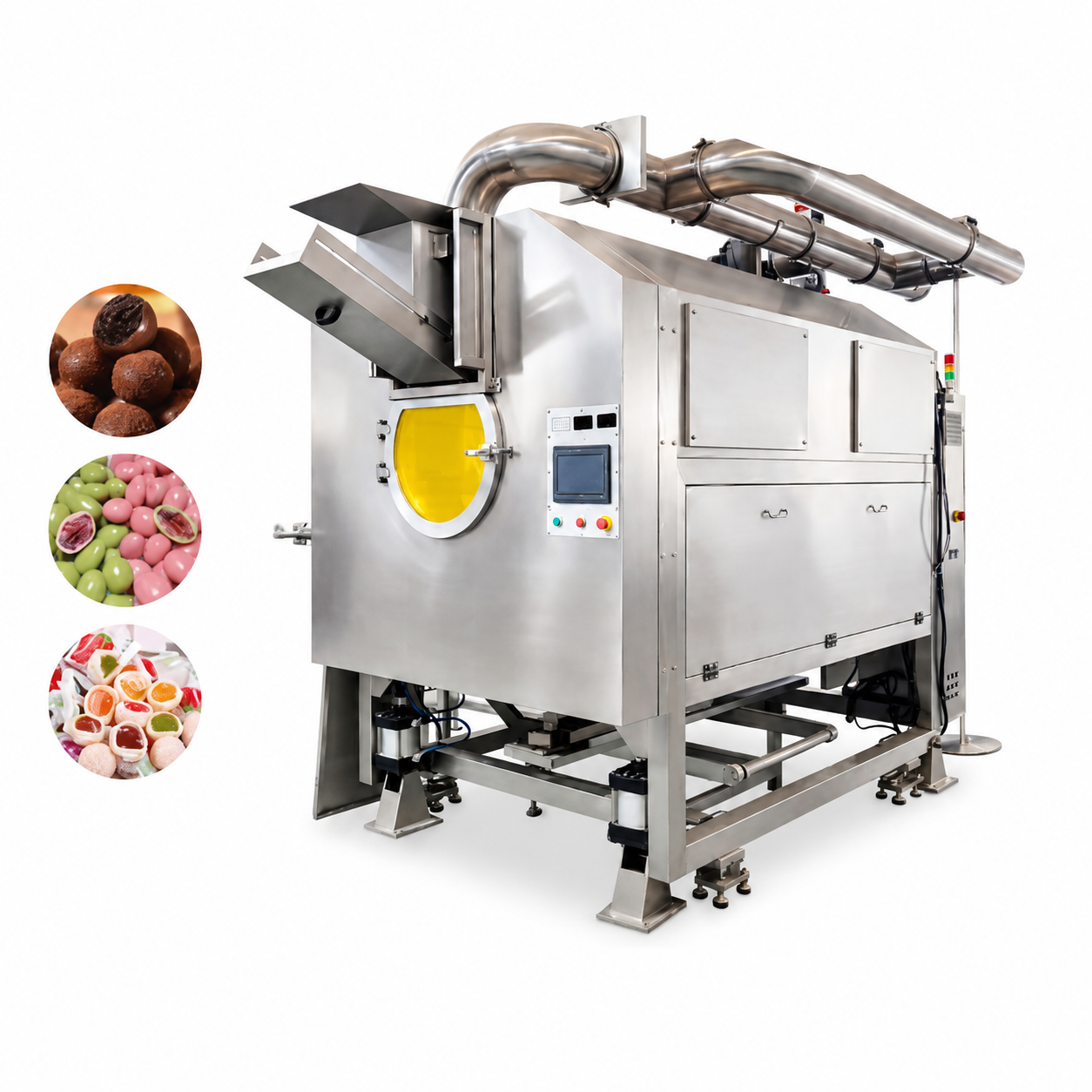 How Does a Roller Coating Machine Improve Chocolate and Candy Production Efficiency?