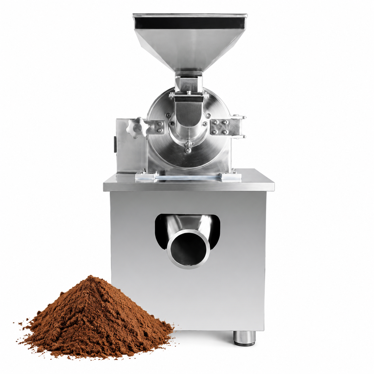Industrial Powder Grinding Machine for Cocoa, Sugar and Food Ingredients | High Efficiency Fine Grinder